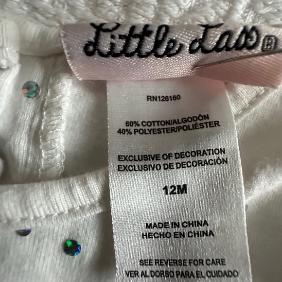 Mixed Brands Bundle of 4: Sleeved Gray & WhiteTops, Denim Jean, Cotton Shirts - Picture 7 of 16